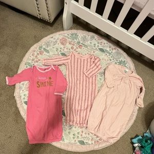 3 sleep gowns